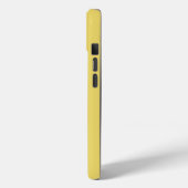 Dazzle Yellow 'Name' iPhone Gehäuse vertikal Case-Mate iPhone Hülle (Rückseite / Links)