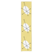 Dazzle Yellow Table Runner Kurzer Tischläufer (Vorderseite)