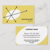 Dazzle Yellow Visitenkarte (Vorne/Hinten)