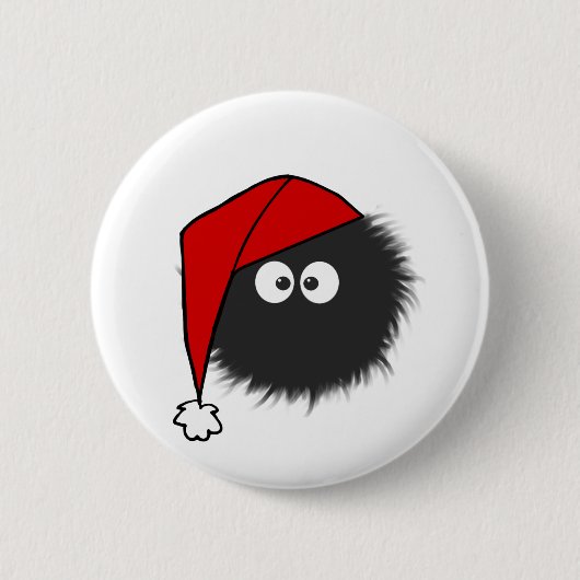 Dazzled Bug Christmas Button (Vorderseite)