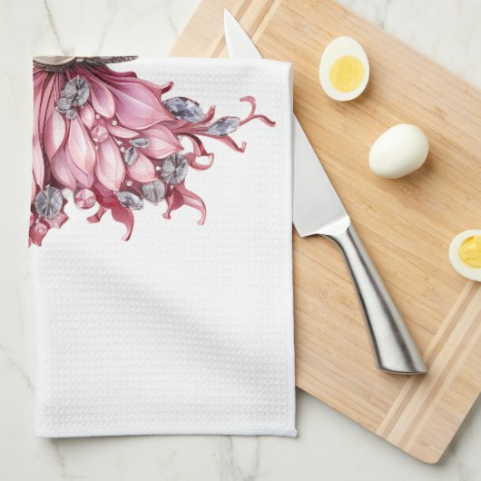 Dazzled Butterfly Geschirrtuch (Viertel Falte)