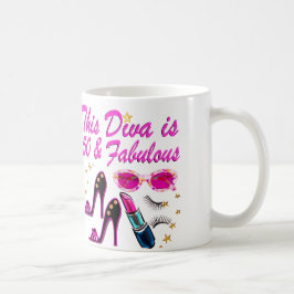 DAZZLING 50. DIVA KAFFEETASSE