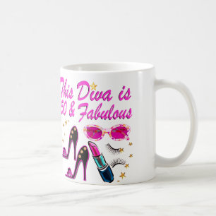 DAZZLING 50. DIVA KAFFEETASSE