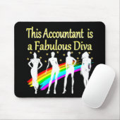 DAZZLING ACCOUNTANT DIVA DESIGN MOUSEPAD (Mit Mouse)