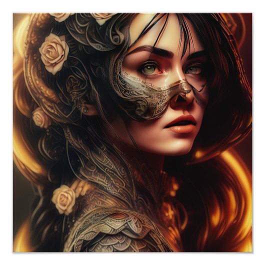 Dazzling Alien Fotodruck (Vorne)