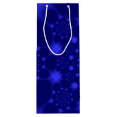 Dazzling Blue Geschenktüte Für Weinflaschen (Rückseite)