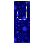 Dazzling Blue Geschenktüte Für Weinflaschen (Vorderseite)