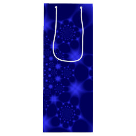 Dazzling Blue Geschenktüte Für Weinflaschen