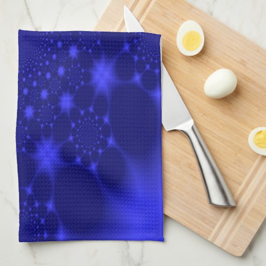 Dazzling Blue Geschirrtuch (Viertel Falte)