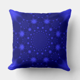 Dazzling Blue Throw Kissen