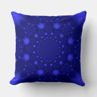 Dazzling Blue Throw Kissen