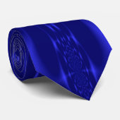 Dazzling Blue - Tiles Krawatte (Gerollt)