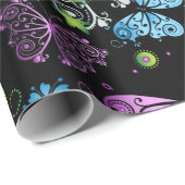 Dazzling Butterfly-Geschenkwrap Geschenkpapier (Rolleneckpunkt)