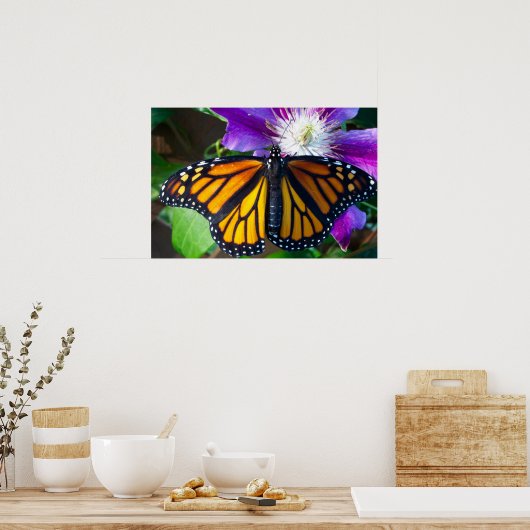 Dazzling Butterfly Poster (Küche)