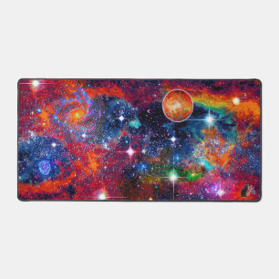 Dazzling Crowded Cosmos Desk Mat Schreibtischunterlage