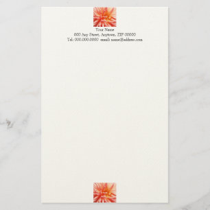 Dazzling Dahlia Blume Briefpapier