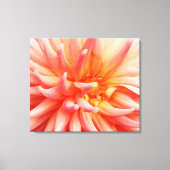 Dazzling Dahlia Blume Leinwanddruck (Vorderseite)