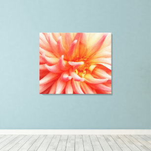 Dazzling Dahlia Blume Leinwanddruck