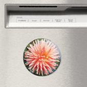 Dazzling Dahlia Blume Magnet (In Situ (Geschirrspüler))