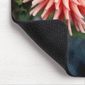 Dazzling Dahlia Blume Mousepad (Ecke)