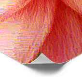 Dazzling Dahlia Blume Poster (Ecke)