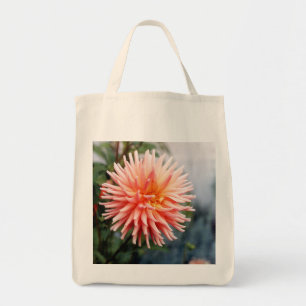 Dazzling Dahlia Blume Tragetasche