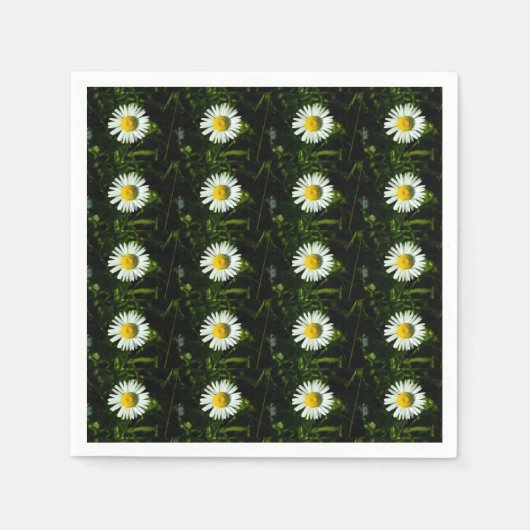 Dazzling Daisy Paper Napkin Serviette (Vorderseite)