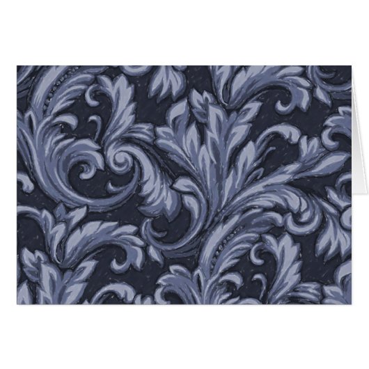 Dazzling Damask, Marine (Vorderseite (Horizontal))