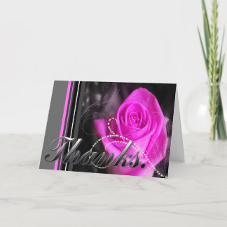 DAZZLING DANK IHRER KARTE