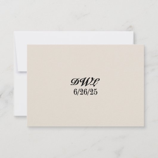 Dazzling Diamond QR Code Wedding RSVP Card (Rückseite)