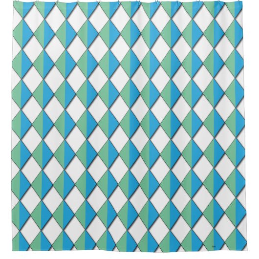 Dazzling Diamonds Duschvorhang (Vorderseite)
