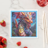 Dazzling Dragon Serviette (Beispiel)