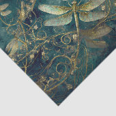 Dazzling Dragonflies, elegante Tänze Seidenpapier (Ausschnitt)