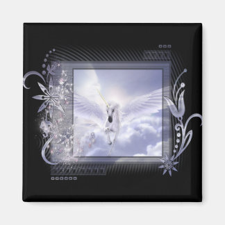 Dazzling Flying Unicorn Tag Series Magnet