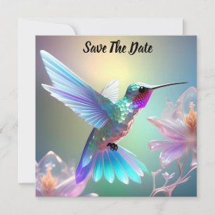 Dazzling Fusion: Regenbogenglas Hummingbird, Save The Date