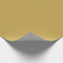 Dazzling Gold und Gold Filigree Muster