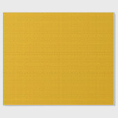 Dazzling Gold und Gold Filigree Muster Wrapping  Geschenkpapier (Flach)