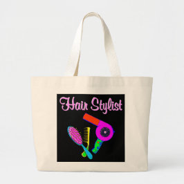DAZZLING HAIR STYLIST T-SHIRTS UND GIFTS JUMBO STOFFBEUTEL