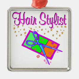 DAZZLING HAIR STYLIST UND SCHÖNER ORNAMENT AUS METALL