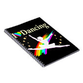 DAZZLING I LIEBE DANCING BALLERINA DESIGN NOTIZBLOCK (Rechte Seite)