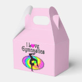DAZZLING I LIEBE GYMNASTICS GASTGESCHENK BOXES GESCHENKSCHACHTEL (Rückseite)