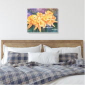 Dazzling in Wasserfarben Leinwanddruck (Insitu (Schlafzimmer))