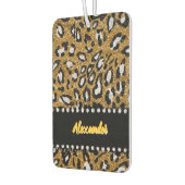 Dazzling Leopardprint Design inspiriert durch eine Autolufterfrischer (Links)