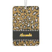 Dazzling Leopardprint Design inspiriert durch eine Autolufterfrischer (Rückseite)