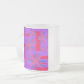DAZZLING MATTIERT GLAS COFFEGS MUGS - EINZIGARTIGE MATTGLASTASSE (Vorderseite Links)