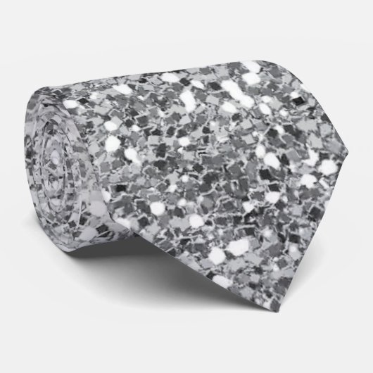 Dazzling Metallic Ombre Neck Tie für Männer Krawatte (Gerollt)