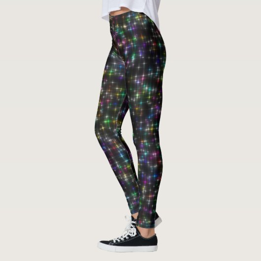 Dazzling Multicolor Stars Leggings (Links)