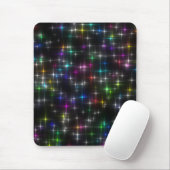Dazzling Multicolor Stars Mousepad (Mit Mouse)