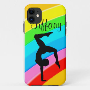 DAZZLING PERSONALISIERT GYMNASTICS IPHONE FALL 11 HÜLLE