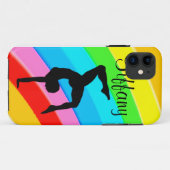 DAZZLING PERSONALISIERT GYMNASTICS IPHONE FALL Case-Mate iPhone HÜLLE (Rückseite (Horizontal))